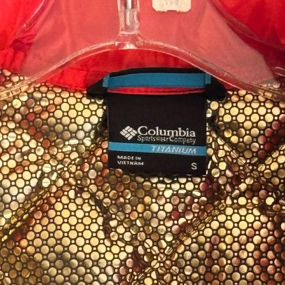 Columbia Titan Pass™ Double Wall™ Hybrid Jacket in Small Bold Orange - Picture 12 of 16